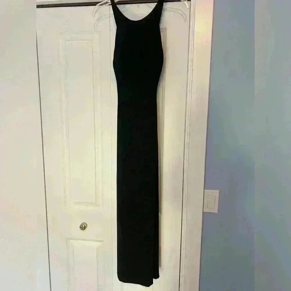 YL by Yair Black Gown Dress Wedding / Prom Junior Sizing Size 8